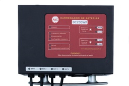 [BC200WP-Locamec SP] CARREGADOR BC200WP 110/220Vac 12V 10A C/ PARAL A&C